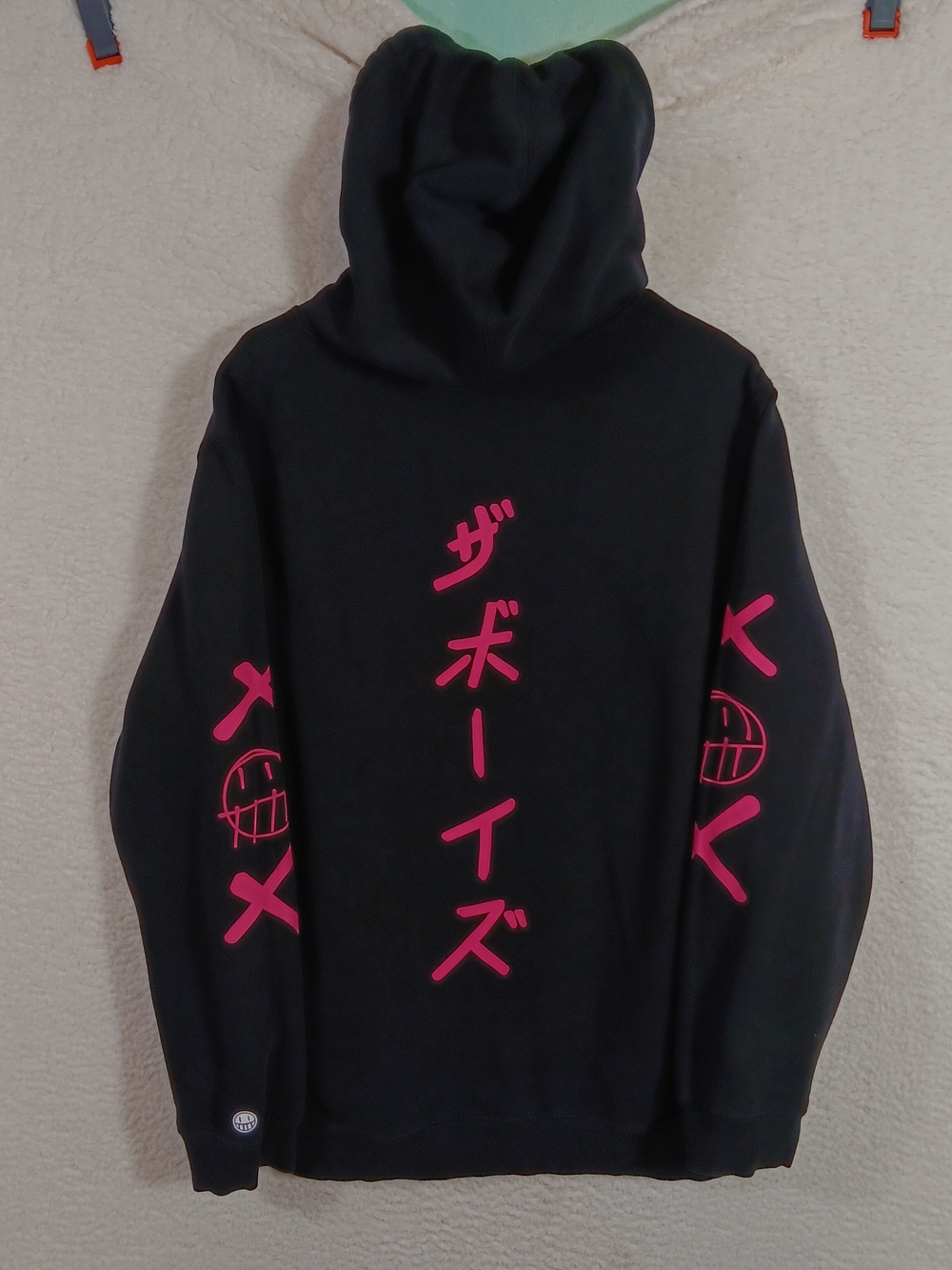 The Boys Warren James Hoodie Mens XL Black Saturdays Are For The Boys Graffiti - Picture 8 of 14